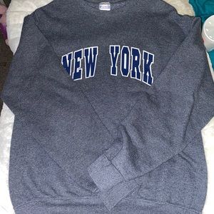New York sweatshirt